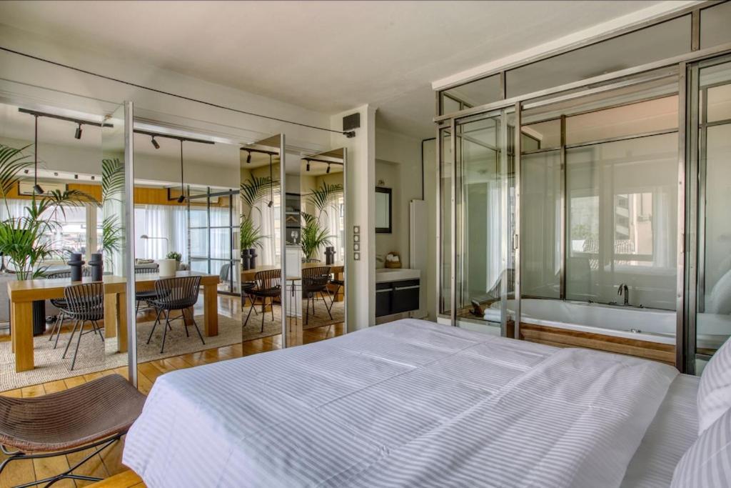 Апартаменты Sunny Luxury Loft,Stunning Acropolis View, Jacuzzi Афины Экстерьер фото