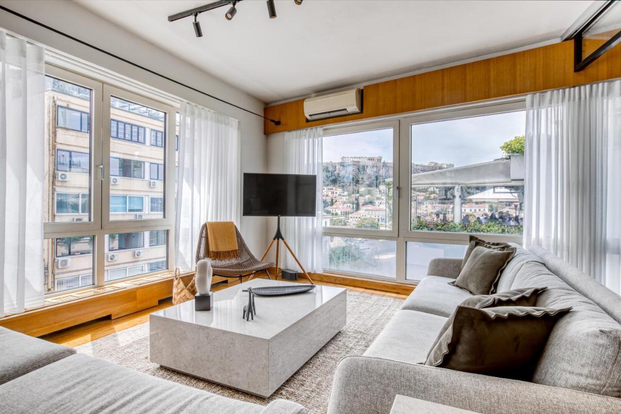 Апартаменты Sunny Luxury Loft,Stunning Acropolis View, Jacuzzi Афины Экстерьер фото