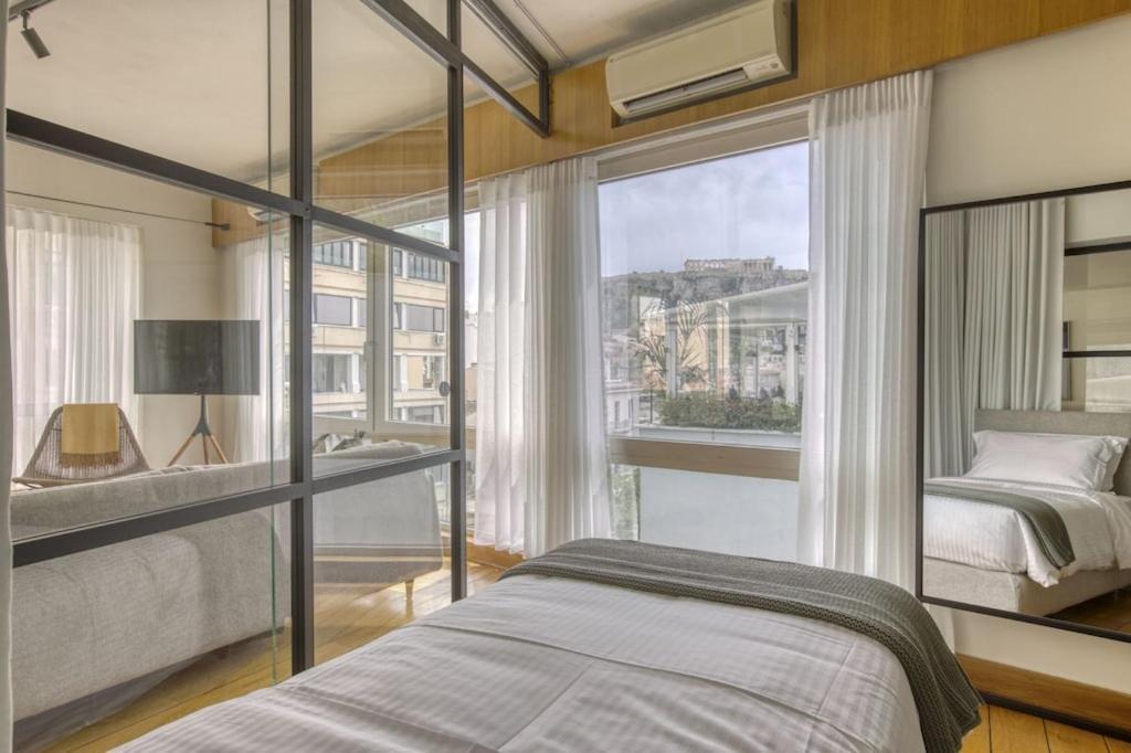Апартаменты Sunny Luxury Loft,Stunning Acropolis View, Jacuzzi Афины Экстерьер фото